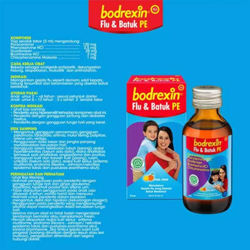 BODREXIN FLU &amp; BATUK PE SIRUP