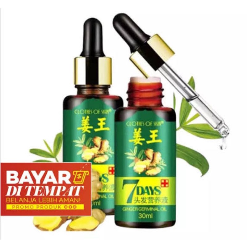 Serum 7Days Ginger Penumbuh Rambut Anti Rontok