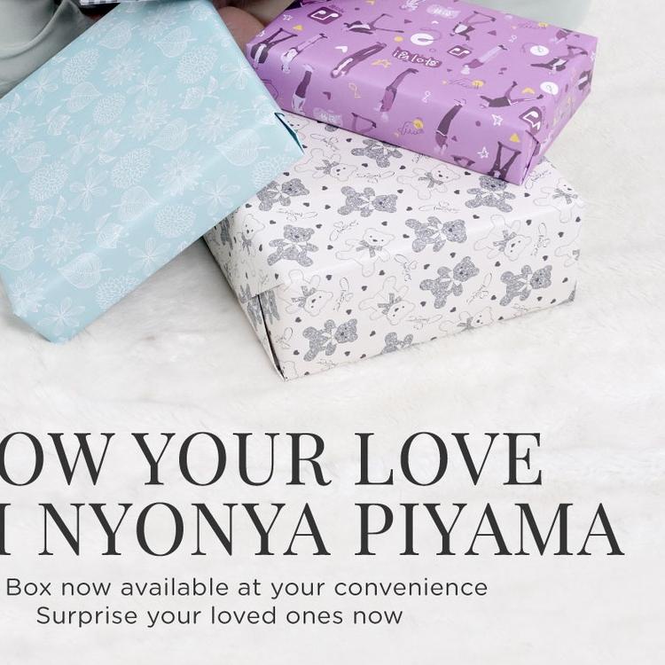 

♂ Nyonya Piyama - Gift Box / Bungkus kado / Kotak Kado / Ulang Tahun / Kartu Ucapan ☪