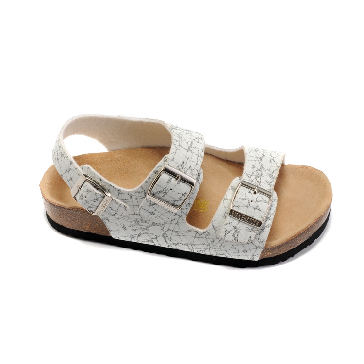 Gadis Birkenstock sandal  Kulit gabus  ganda Gesper garis 