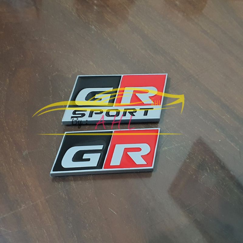 Emblem Logo Toyota GR Sport dan GR Gazoo Racing / Emblem GR Sport Toyota / Logo Toyota GR Sport /
