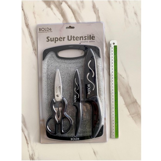 Super UTENSILE Ceramic Cutting Board Set Original BOLDe