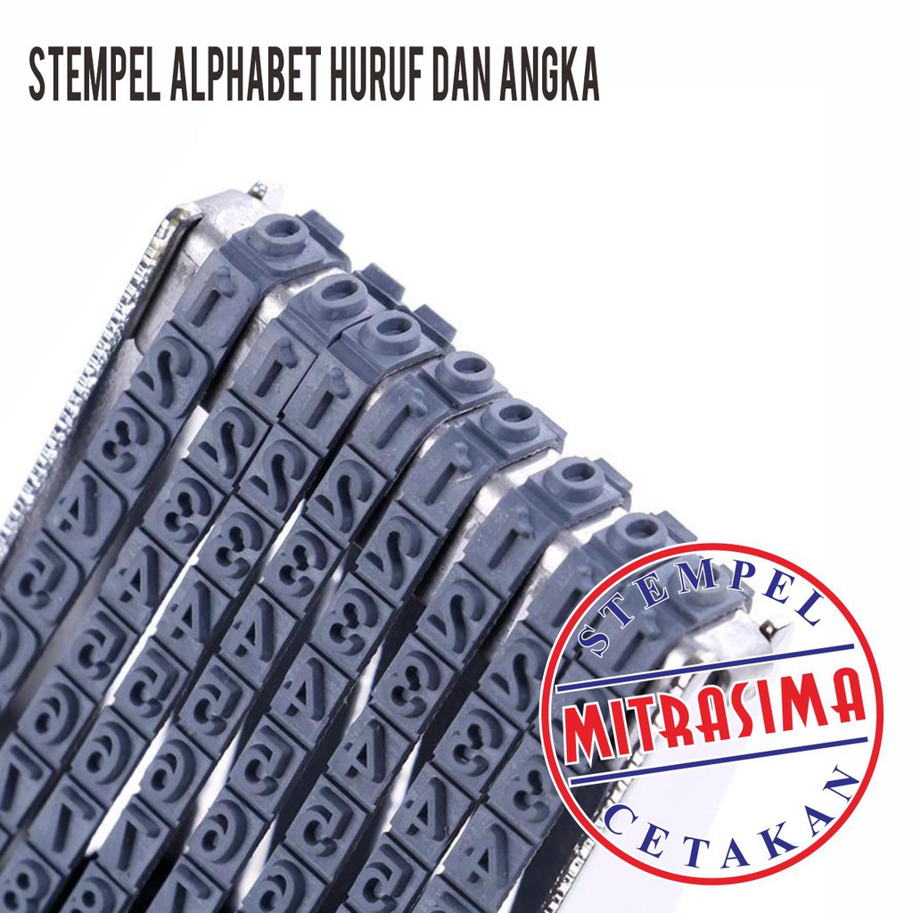 

YUH Stempel serbaguna Alphabet ( Angka dan huruf ) sistem diputar