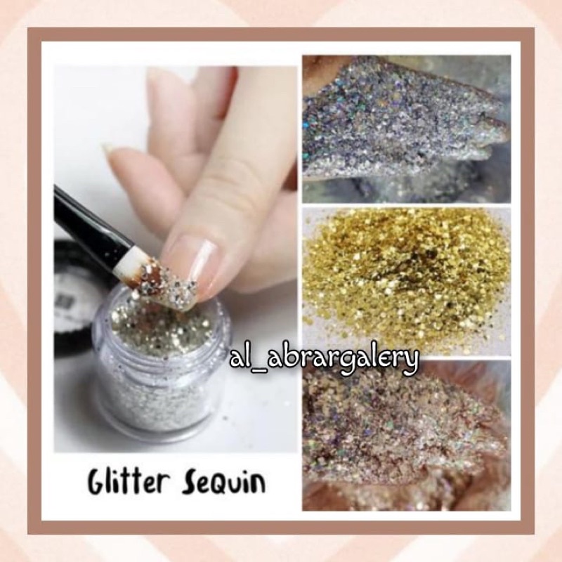 20cc Glitter Kasar | Glitter Laser | glitter Hexagonal