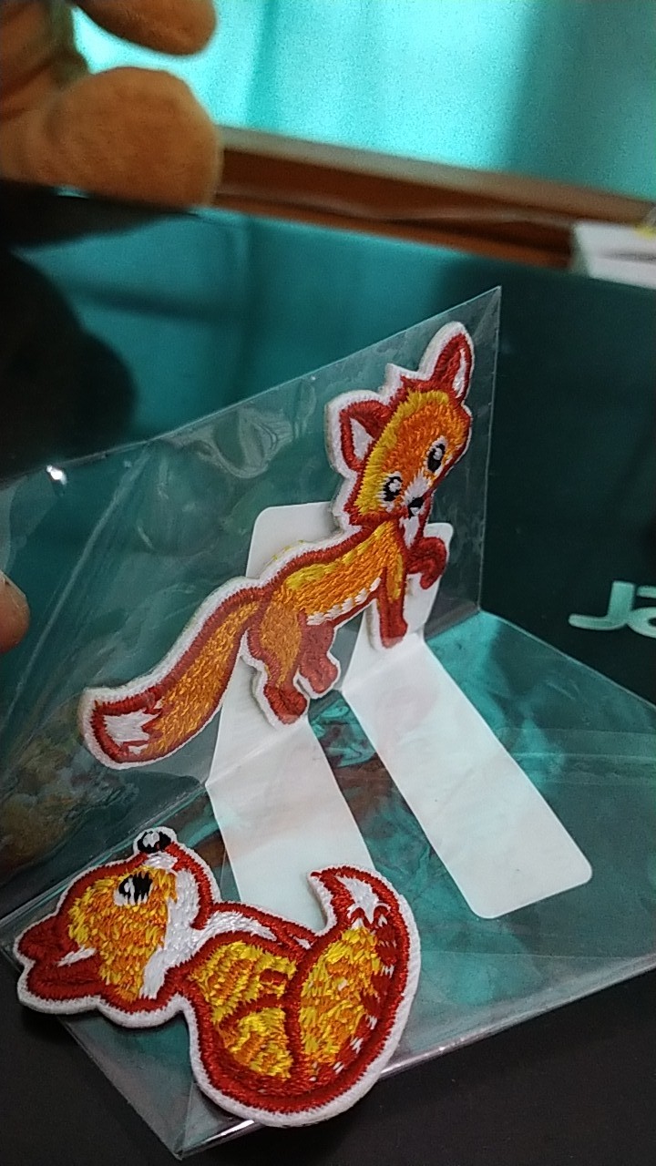 Instore 1pc Patchemblem Bordir Model Setrikajahit Desain Hewan Untuk Dekorasi Pakaian Diy