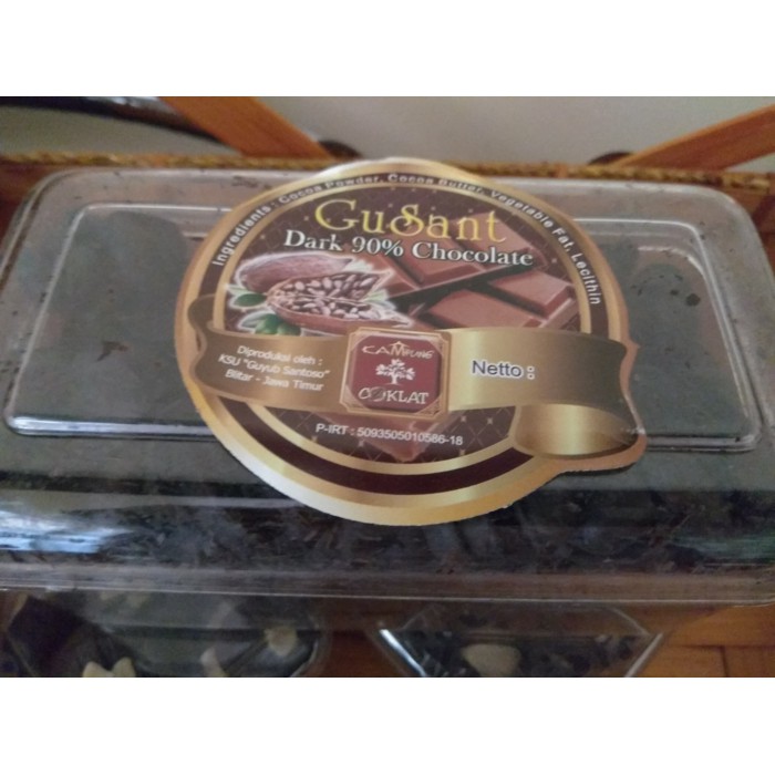 

Dark chocolate 90% GUSANT promo