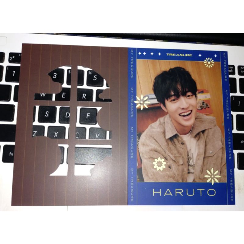 ygs thai Thailand yg select haruto Treasure first full album treasure effect photocard pc postcard