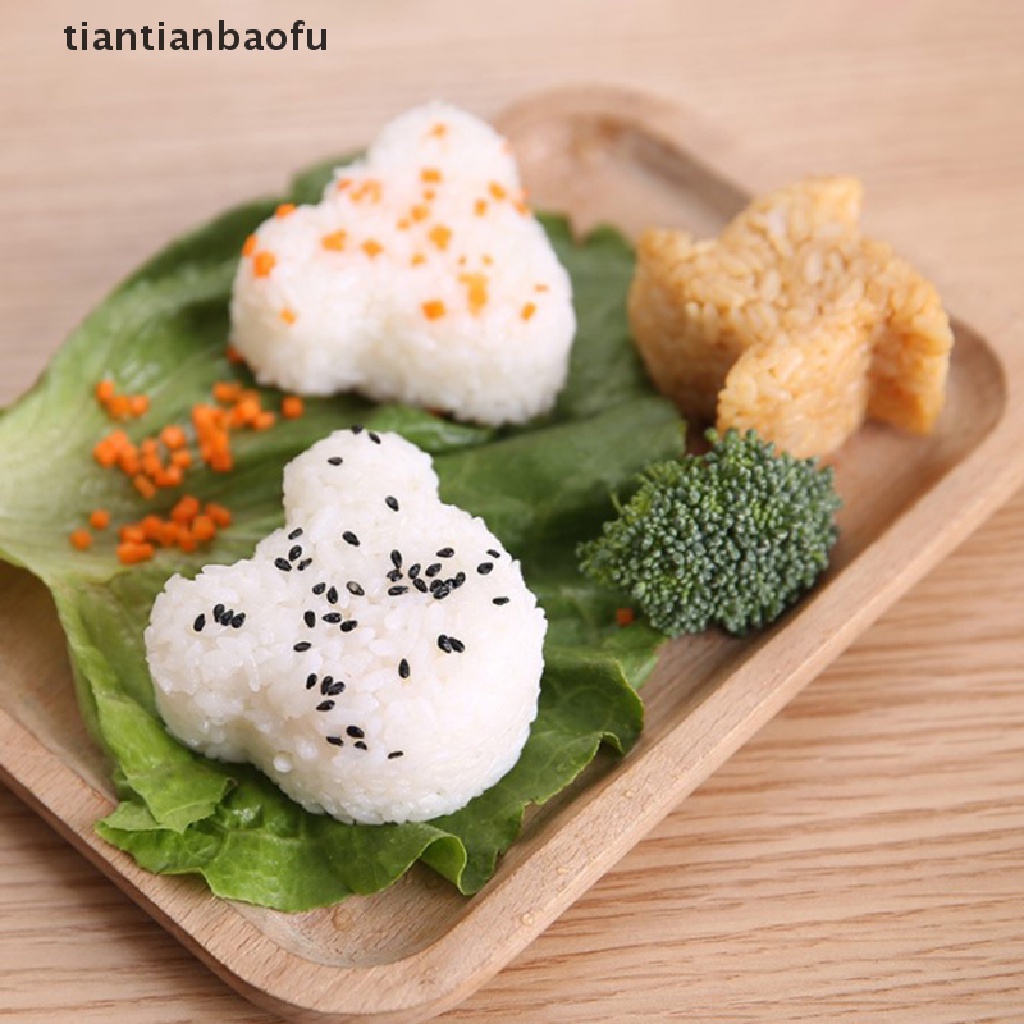 Cetakan Nasi Sushi Onigiri DIY Untuk Piknik