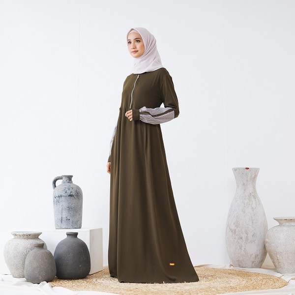 GAMIS NS 63 FASHIONABLE SYARI ||  NIBRAS