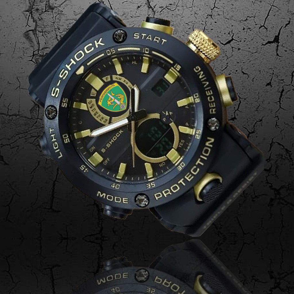 (WATER RESIST) Jam Tangan PERSEBAYA SURABAYA DT - EXCLUSIVE