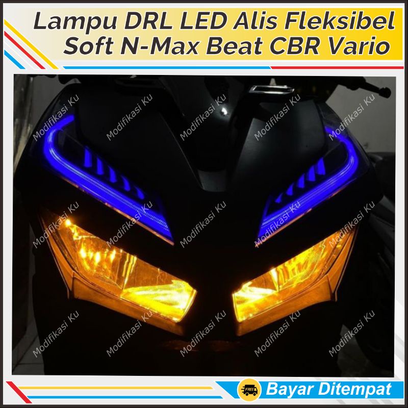 LAMPU LED ALIS VARIO AEROX BEAT SUPRA PCX REVO GENIO SCOOPY NMAX TMAX XMAX MIO SONIC ADV FORZA CB150