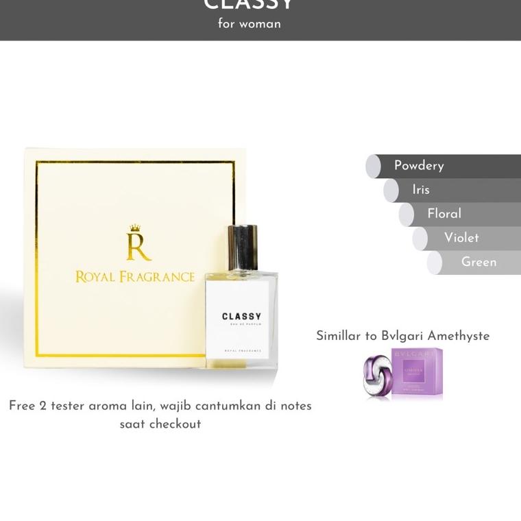 Sale.. AMETYS ROYAL PARFUM CLASSY WOMAN - RECOMMENDED 05