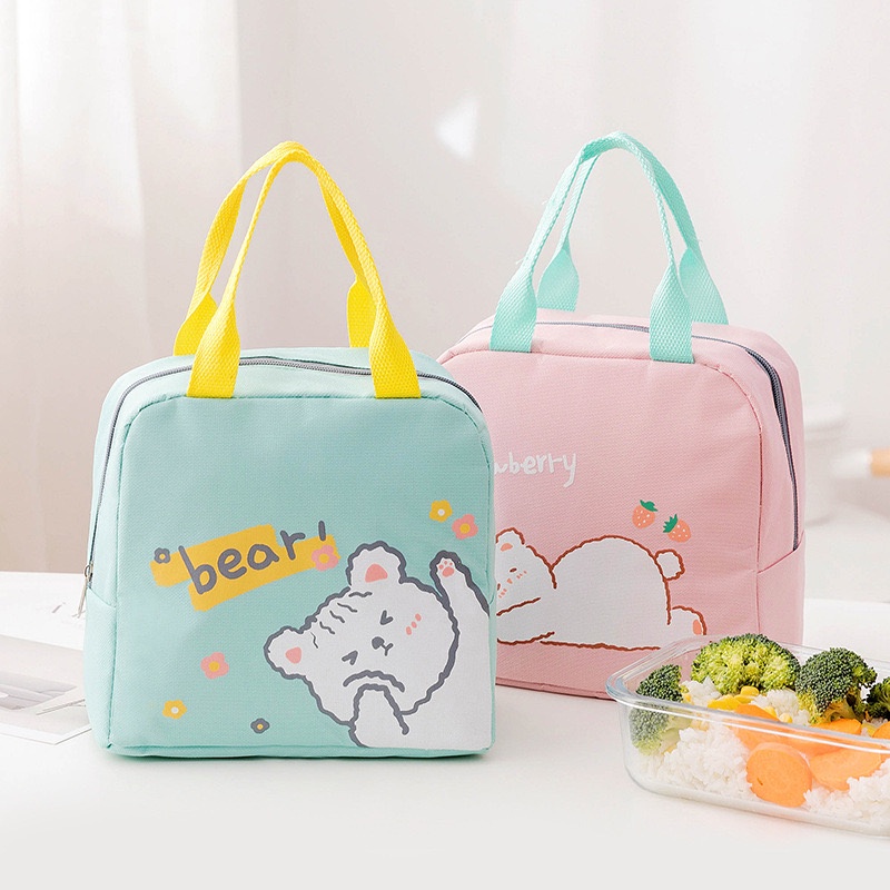 Naomi - Alanna Lunch Bag Import - Tas makan anak motif lucu - Tas Bekal - Tas naomi