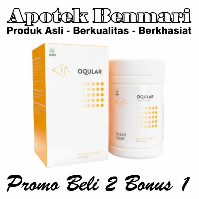 TERLARIS OQULAR Asli Obat Mata Minus Plus Silinder Katarak Herbal Original Murah
