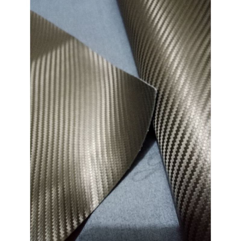 Kulit jok motor polos Hitam Karbon