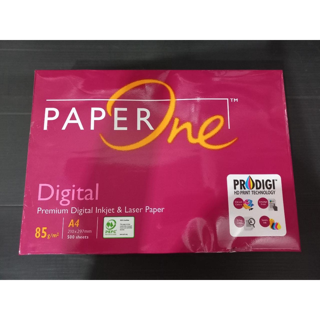 

Kertas A4 85 gsm Paper One / Kertas A4 21,0 X 29,7 85 gsm / Kertas Print / Kertas Serbaguna