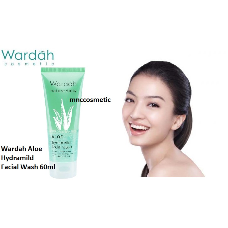 Wardah Aloe Hydramild Facial Wash 60 ml