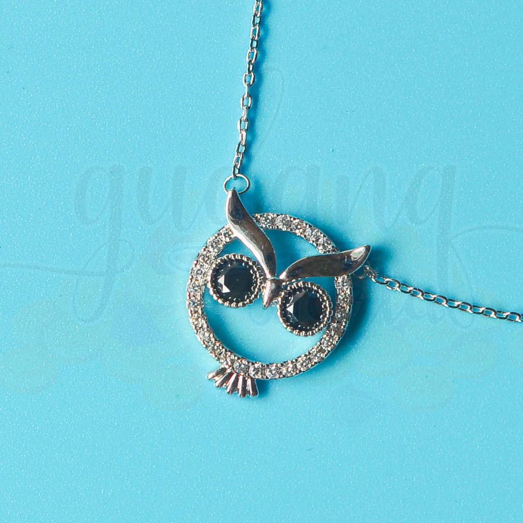 Kalung Cute Little Owl Burung Hantu Premium GH 204150