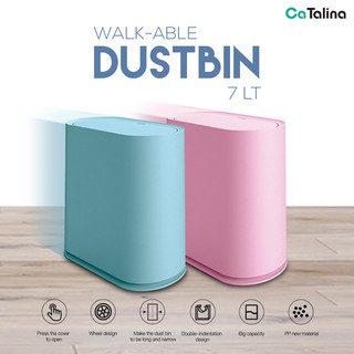 CaTalina Tempat Sampah Kamar Kantor Dengan Roda Walk Able CaTalina Tempat Sampah Kamar Kantor Dengan Roda Walk Able