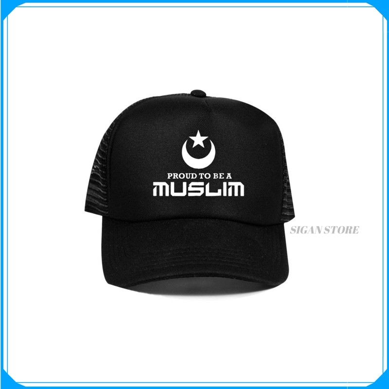 Topi Trucker Proud To Be A Muslim