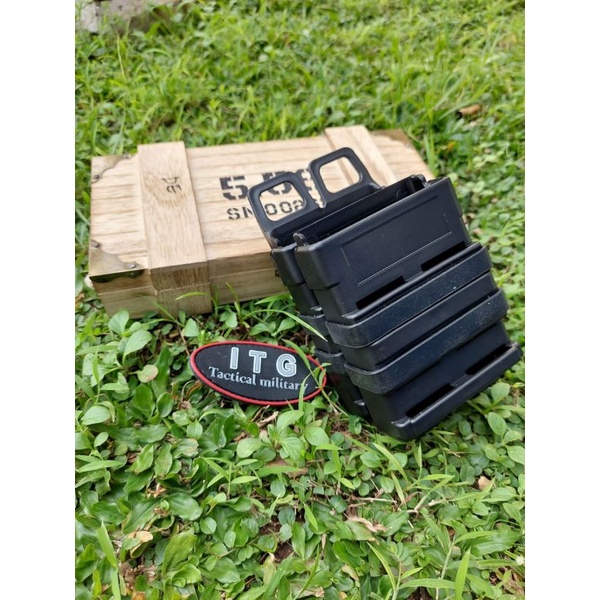 pouch set magazine bag pouch5.56 untuk m4 mag