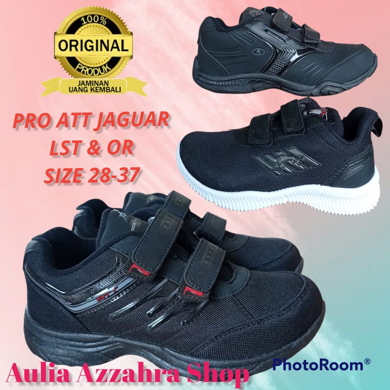 [ORIGINAL] Sepatu anak Pro ATT LST 30-37 / Pro ATT JAGUAR / Pro  ATT OR / Sepatu sekolah anak SD Tk 
