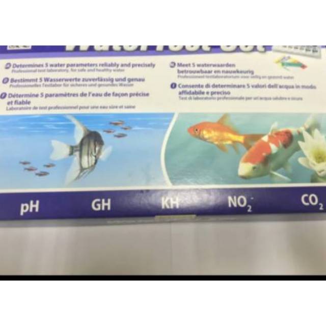 Water Test Set lengkap Aquarium