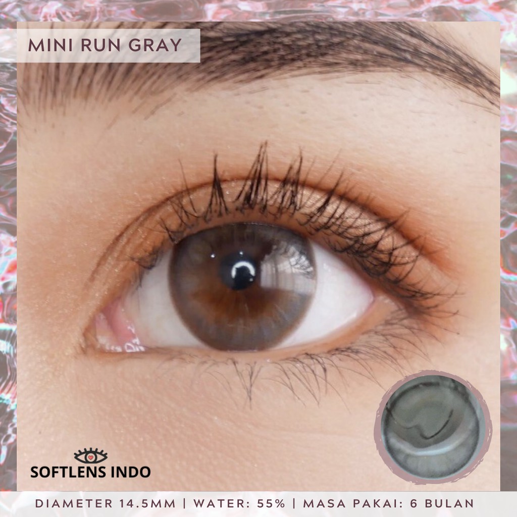

Softlens kitty kawaii mini run gray/ abu