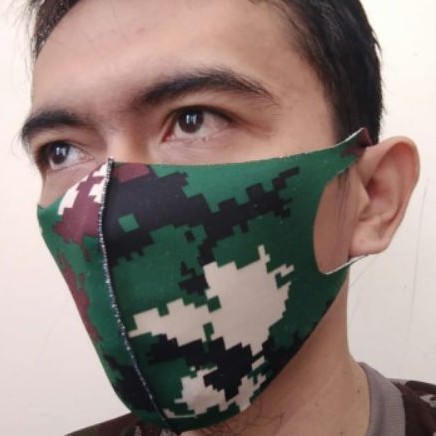 MASKER SCUBA LORENG NKRI TNI-AD