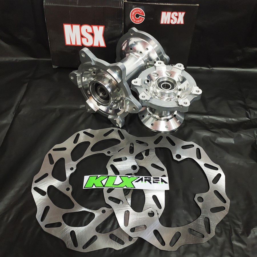 Tromol set depan belakang CRF 150 L MSX Chrome