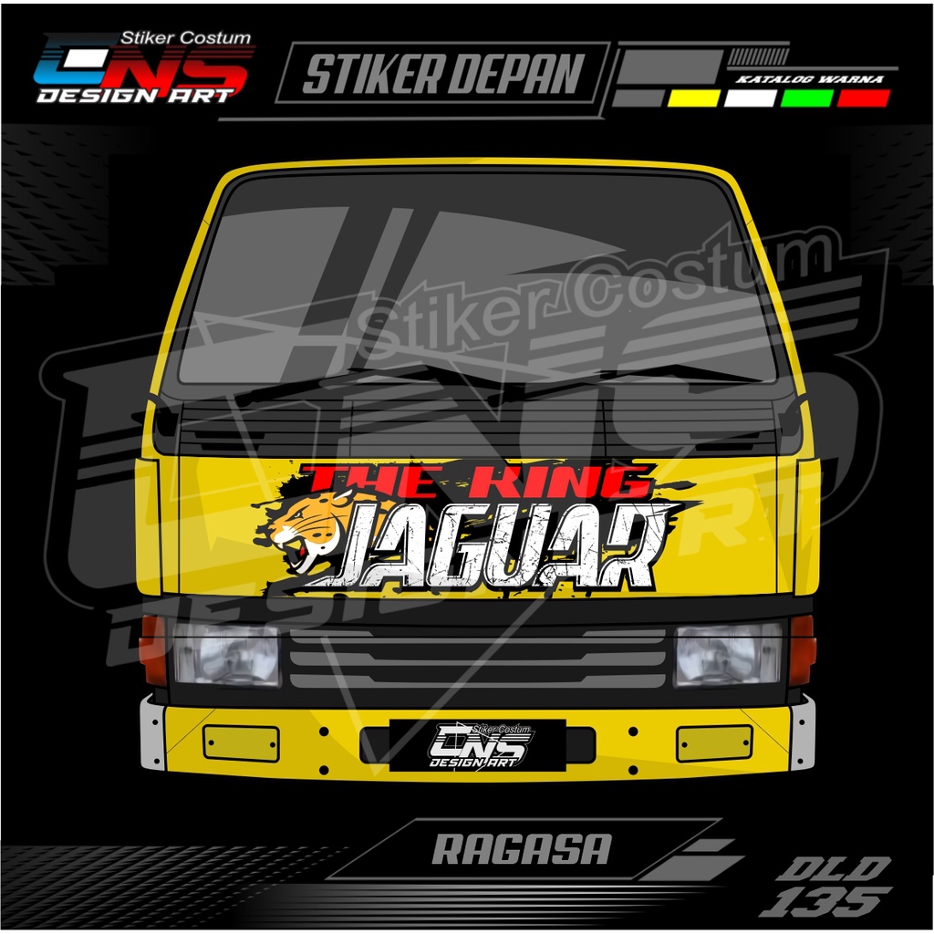 Stiker Kabin Depan Truk Ragasa Sticker Depan All Truk Canter Ragasa Umplung Sticker Cutting Printing