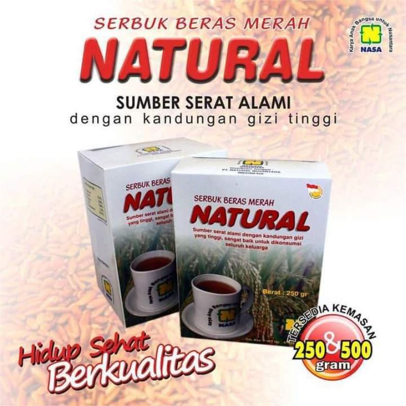 

SBMN (SERBUK BERAS MERAH NATURAL)