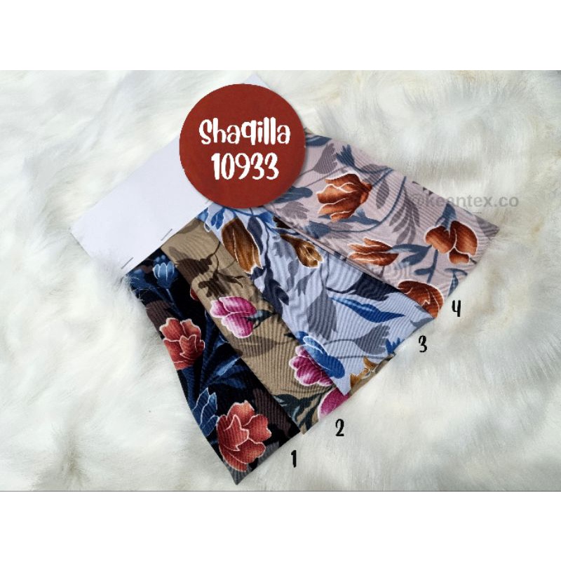 KAIN SHAKILA / SHAQILLA MOTIF BUNGA PREMIUM JUAL PER 10 YARD (10933)
