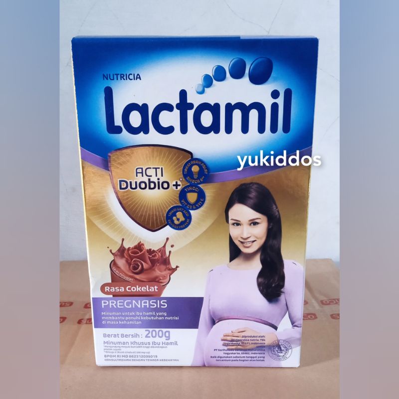 Lactamil Pregnasis Coklat 200gr - Lactamil Susu Ibu Hamil dan Menyusui
