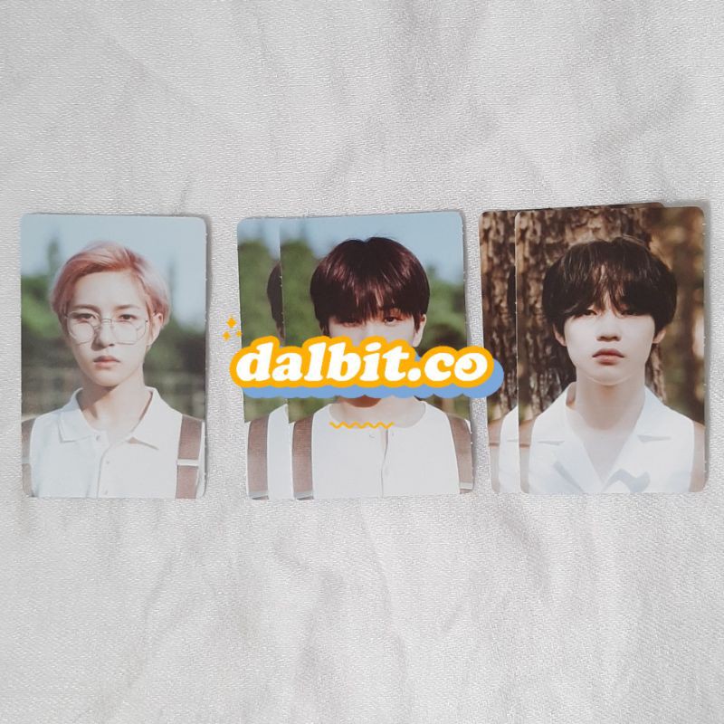 NCT DREAM A DREAM PHOTOBOOK PHOTOCARD / PC (RENJUN CHENLE JISUNG)