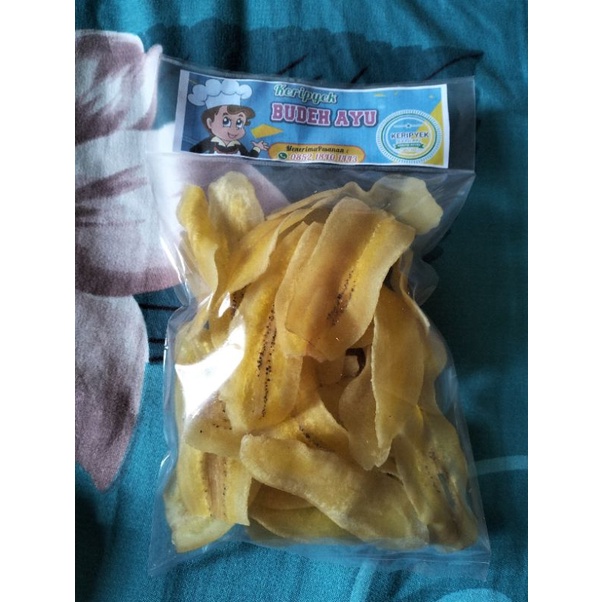 

KERIPIK KRIPIK PISANG ORIGINAL ASIN 220gr