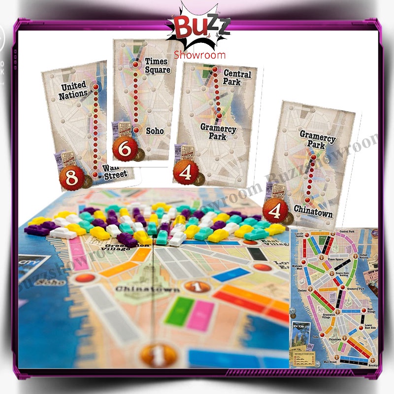 Ticket to Ride Express : New York board game