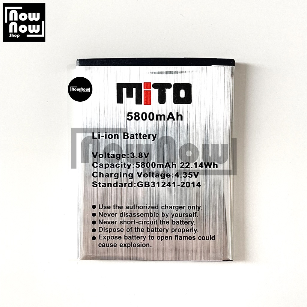 Baterai Mito M16 A550 BA-000119 Original Double Power Batre Batrai HP BA-00119 BA00119 BA000119