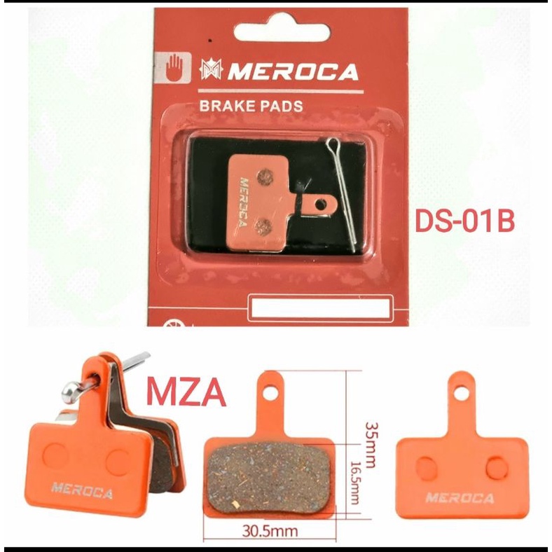 BRAKE PAD KAMPAS REM MEROCA FOR SHIMANO ALIVIO Acera Tektro MT200