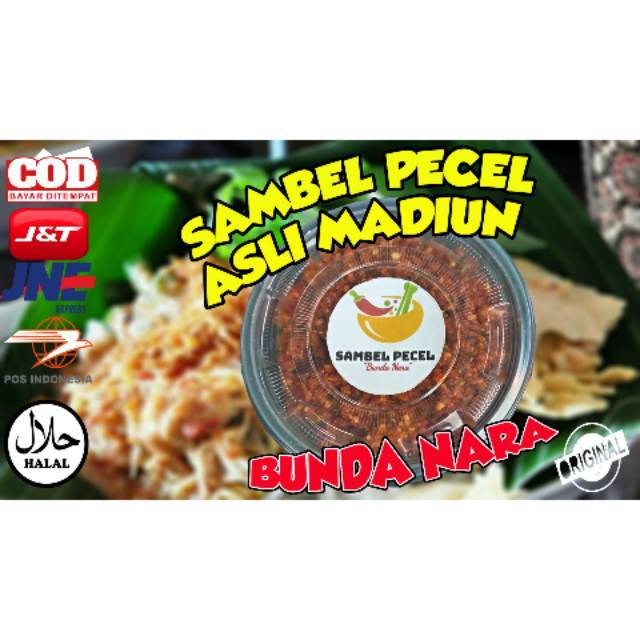 

Sambel pecel asli madiun kemasan 500gr