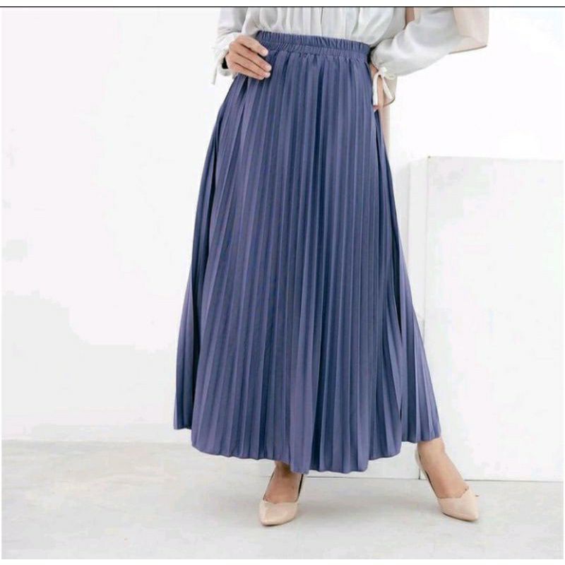 ROK PLISKET PREMIUM / WANITA MUSLIMAH / ROK PLISKET TERKINI