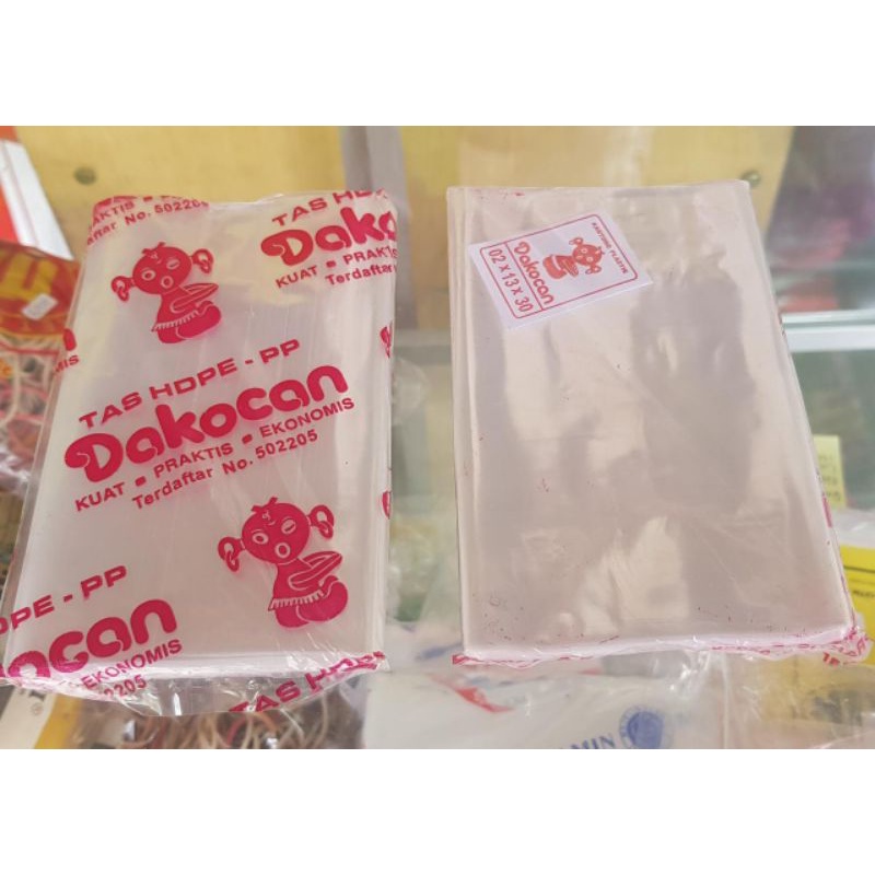 plastik kemasan merk DAKOCAN