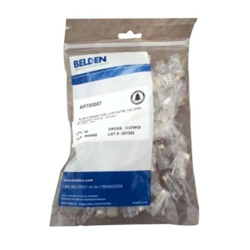 Belden Konnector UTP RJ45 Cat 5E Cat 5 Cat5E Cat5