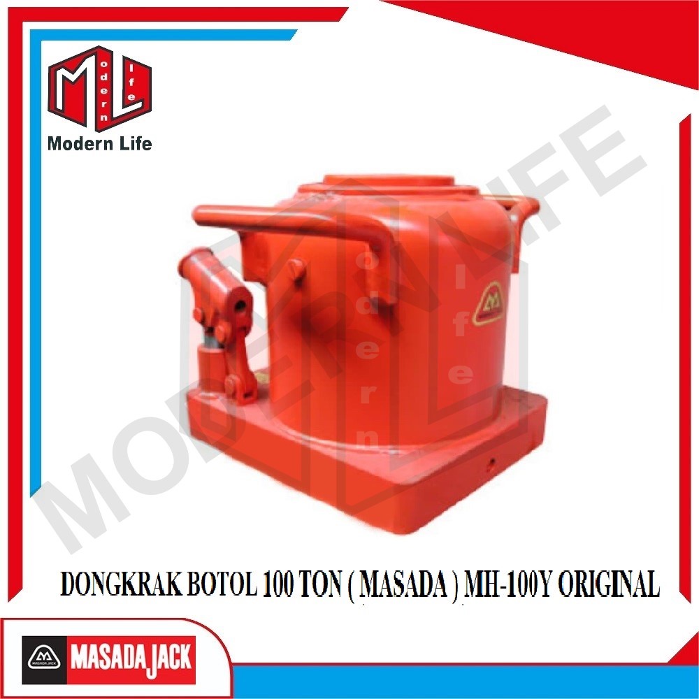 Masada 100 TON - Dongkrak Botol 100 Ton MH-100Y