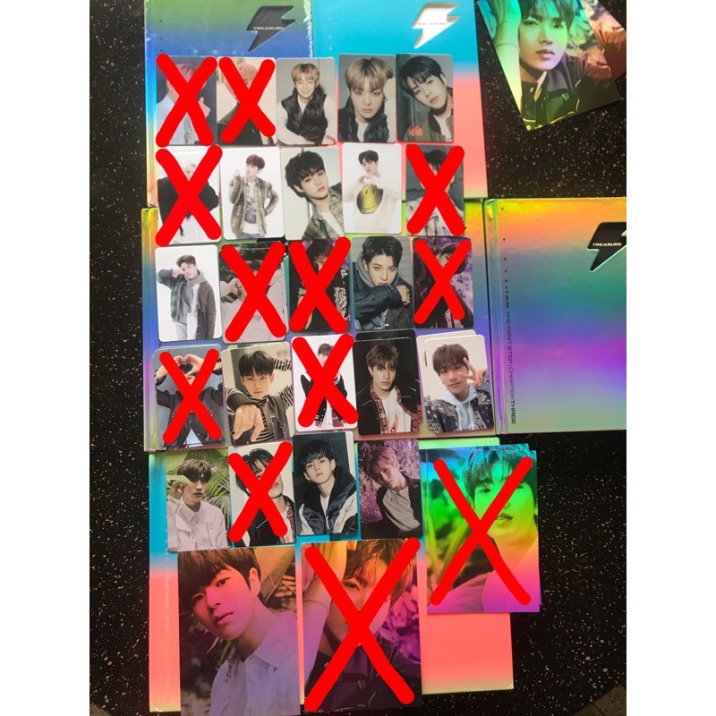 [sharing] Official Postcard Photocard PC Junkyu asahi treasure album the first step chapter 3 three