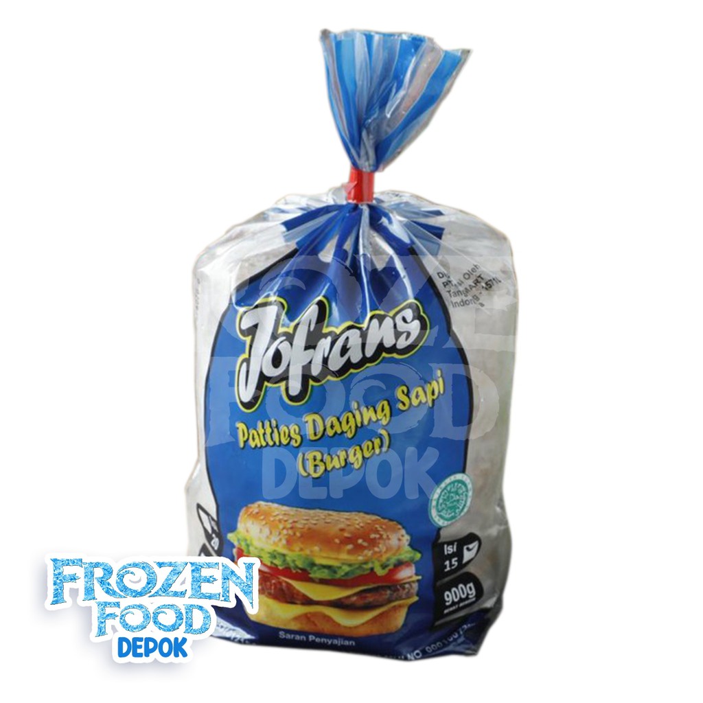 

Jofrans Patties Sapi 900 Gram SOSIS SAPI SOSIS AYAM SOSIS BAKAR SOSIS PANGGANG FROZZEN FOOD FROZEN