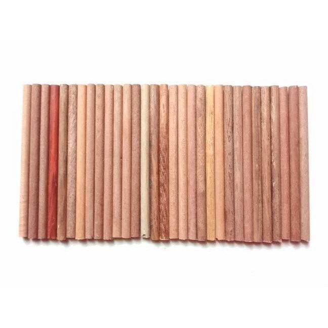 Promo Kayu stik bulat dowel 8mm panjang 10cm Limited
