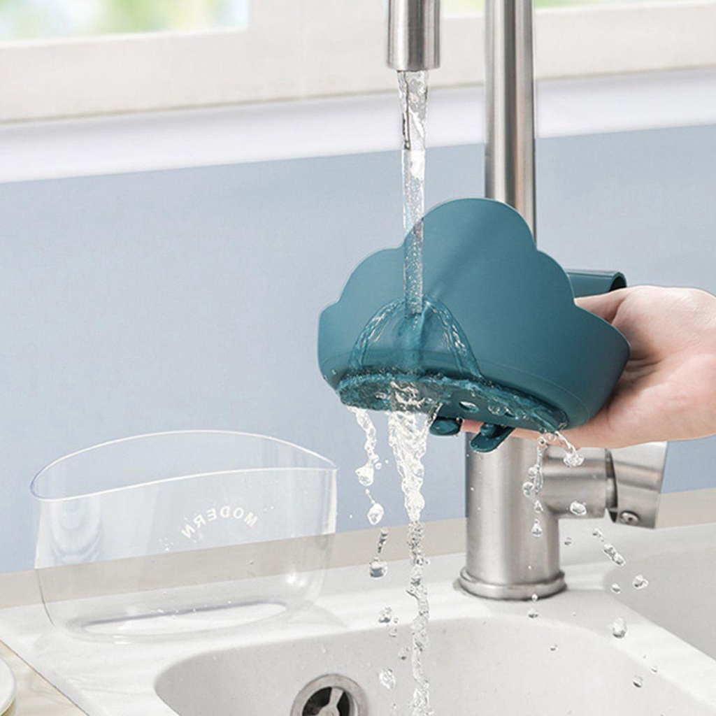 [Elegan] Rak Saluran Air Organizer Wastafel Rumah Hemat Ruang Draining Drying Corner Shelf