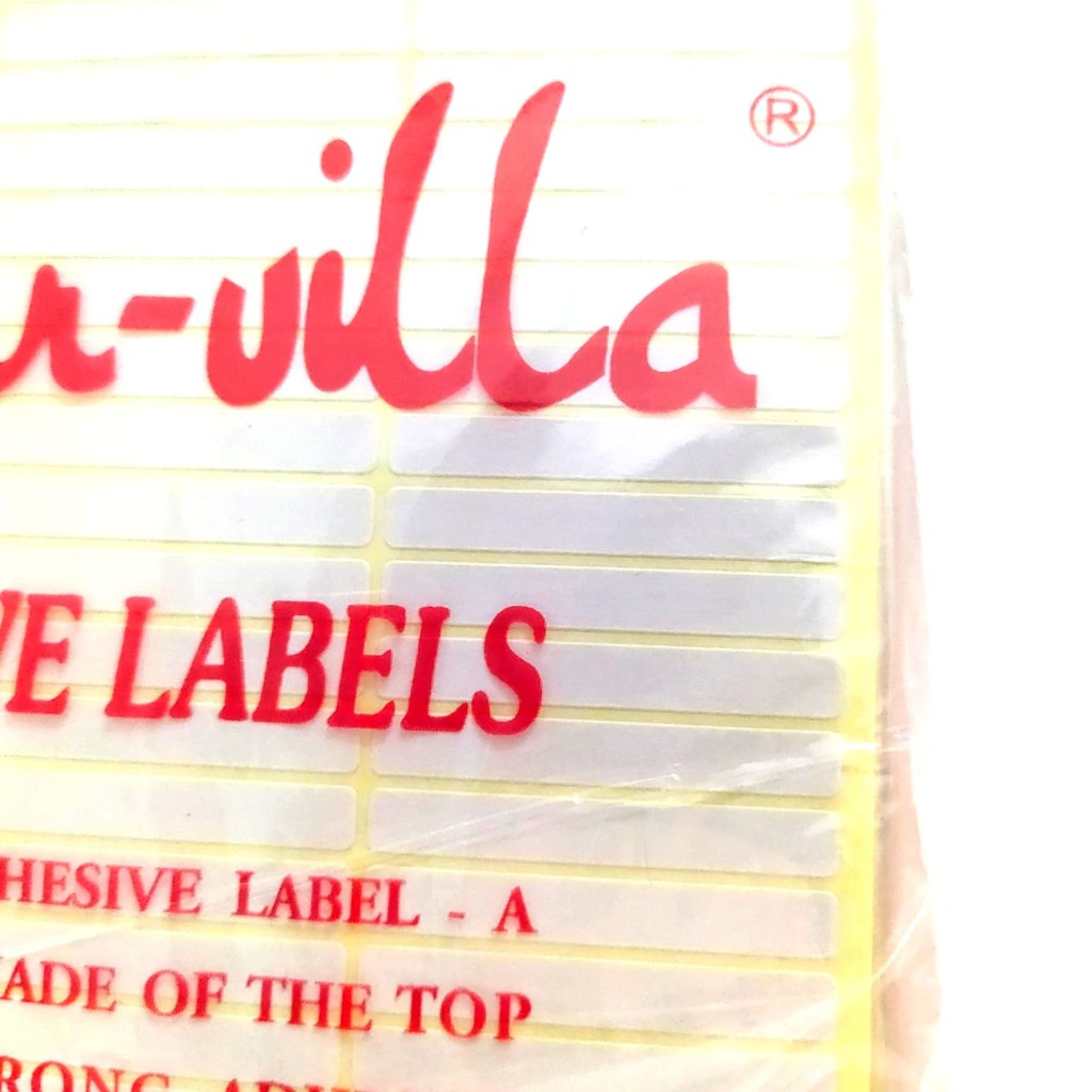 

Label harga/ Label Undangan Carvill 99, 122 dan 125 Polos /1 bungkus isi 7lembar