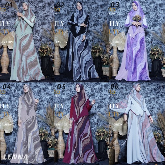 Gamis LENNA Original by SANITA HIJAB